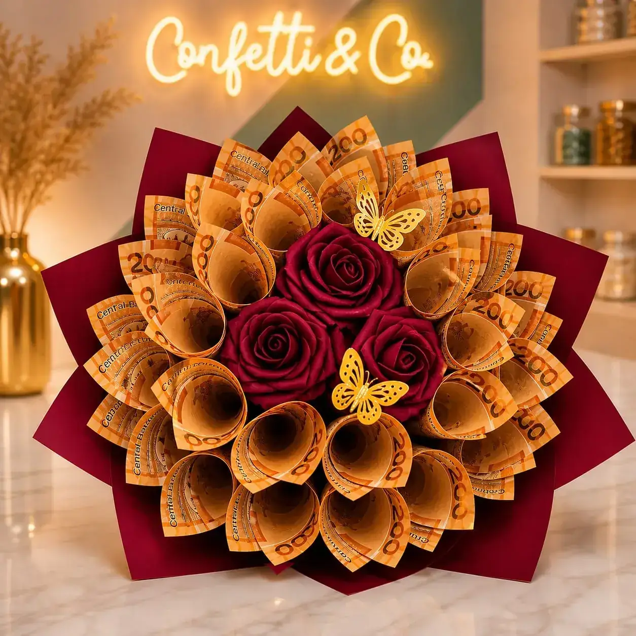Confetti and Co signature bouquet